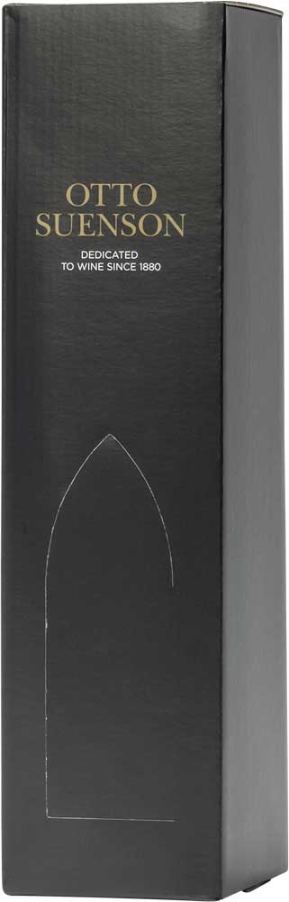 Karton (Geschenkschachtel) 1 Fl. schwarz