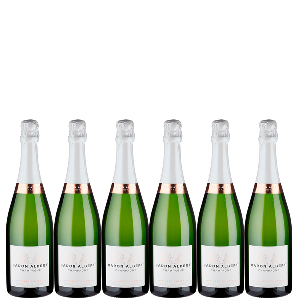 6 Flaschen Champagner Brut La Particulière