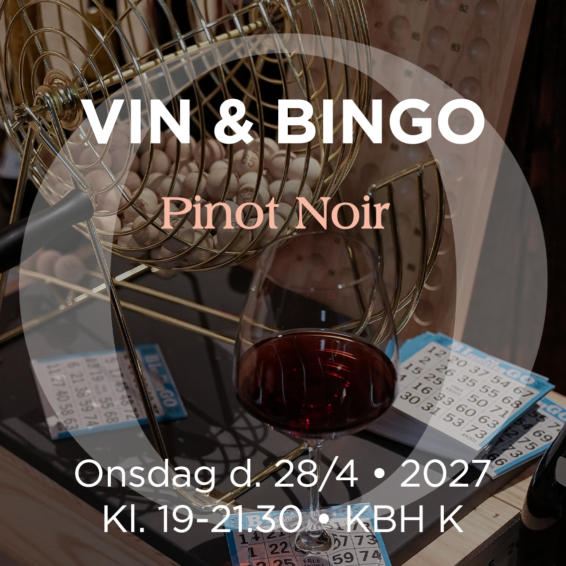 Bingo & Pinot Noir  